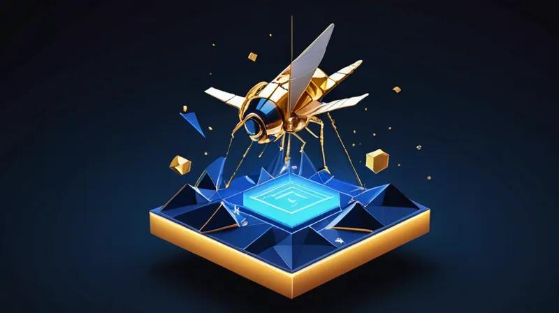 This is not a fly uploaded to a computer