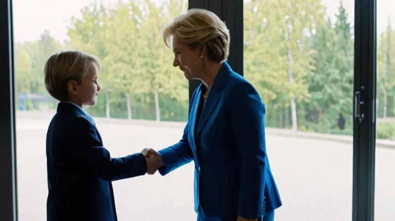 Ursula Von der Leyen pushes EU-wide social-media age protections for children
